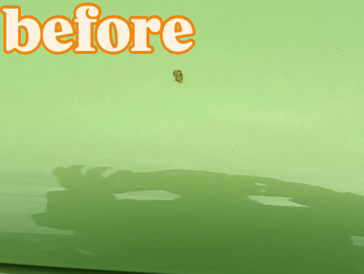 ハスラー、ボンネットキズ修理