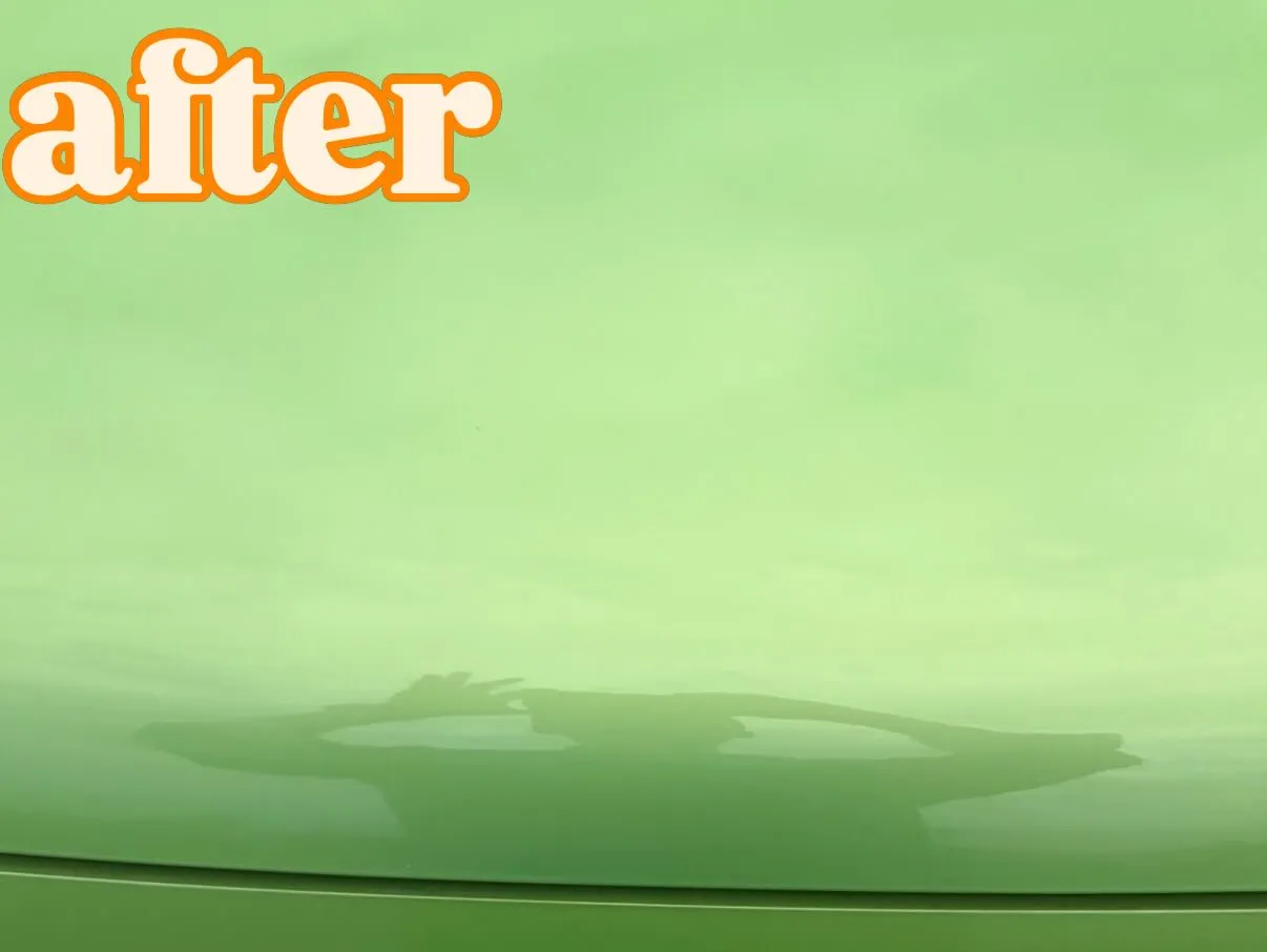 ハスラー、ボンネットキズ修理