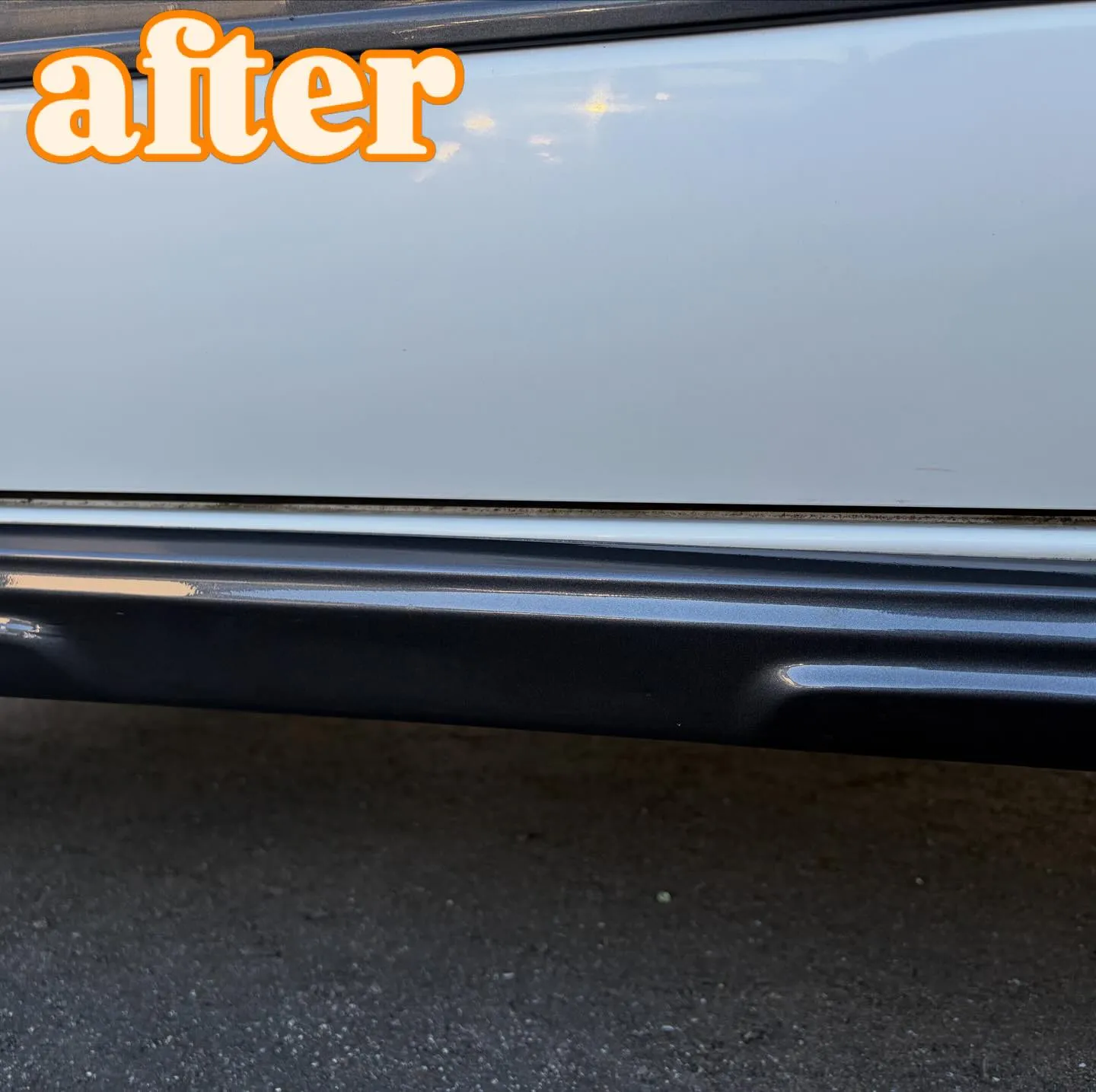 スペーシアギア、サイドステップキズ修理